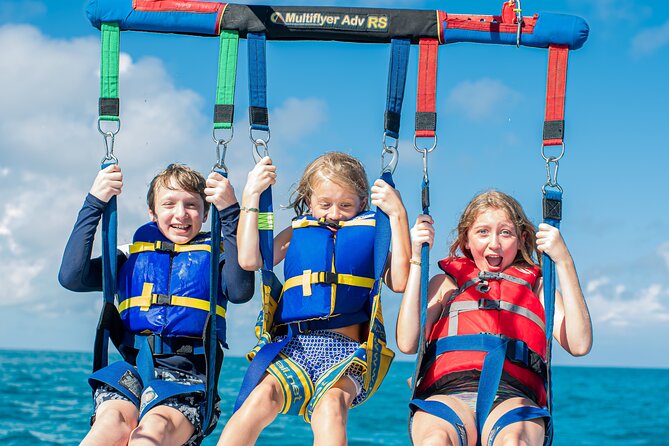 1 Hour Private Parasailing Charter, Grace Bay, Providenciales - Staying dry or taking the splash