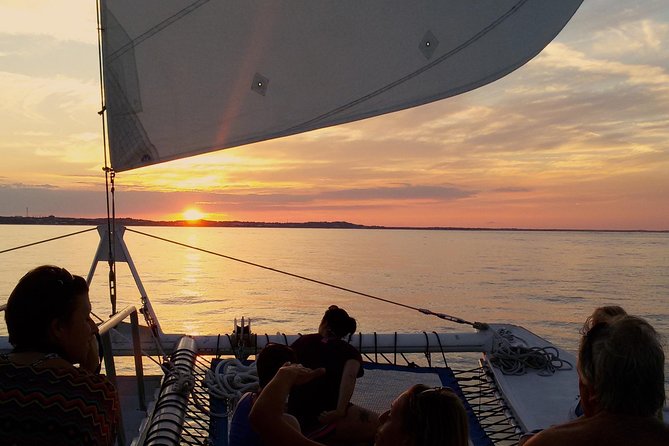 2 Hour Private Sunset Catamaran Sailing Charter from Grace Bay, Providenciales - Boarding a spacious day charter catamaran