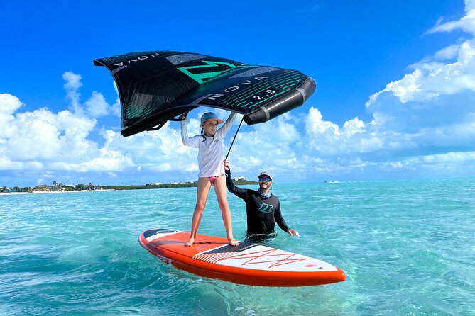 2 Hour Private Winging Lesson in Long Bay Beach - Live coaching through a wireless headset