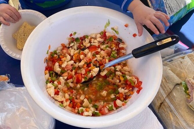 3hr Seaside Scavenger hunt - Conch ceviche, snacks, and the food question