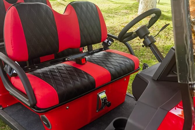 4 Seater Luxury Golf Carts Rental in Grand Turk - The cart itself: comfort, speed, and layout