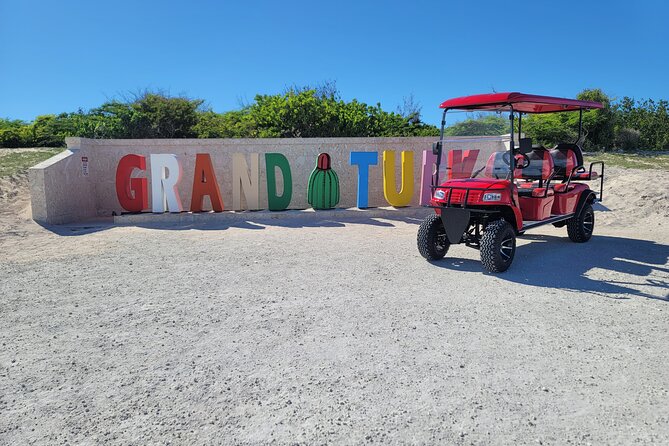 6-Seater Golf Cart: Grand Turk - What you receive with the six-seat cart