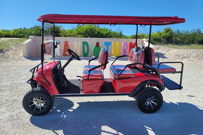 6-Seater Golf Cart: Grand Turk - Beaches, the lighthouse, and time on your own