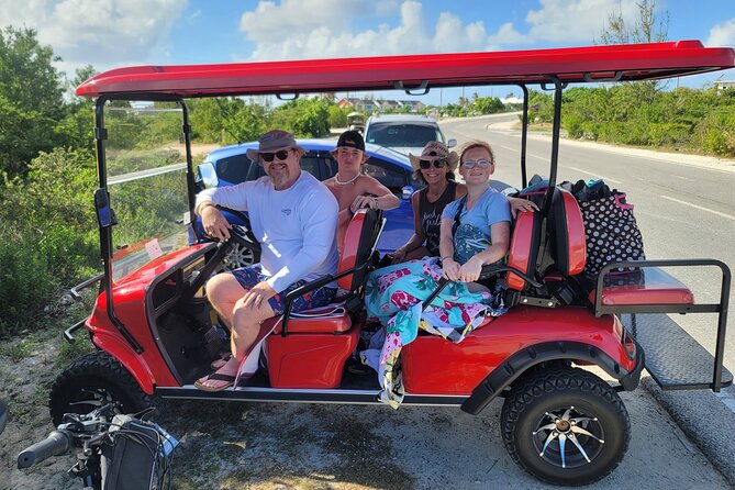 6-Seater Golf Cart: Grand Turk - The real value of $235 per group