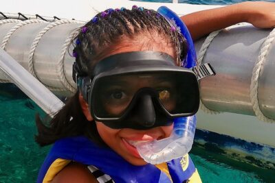 7 Hour Private Catamaran Sail, Snorkel and Beach BBQ Grace Bay, Providenciales