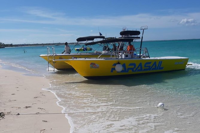 Capt Marvin Watersports / Parasail - Public Tour - Safety briefing and flight preparation
