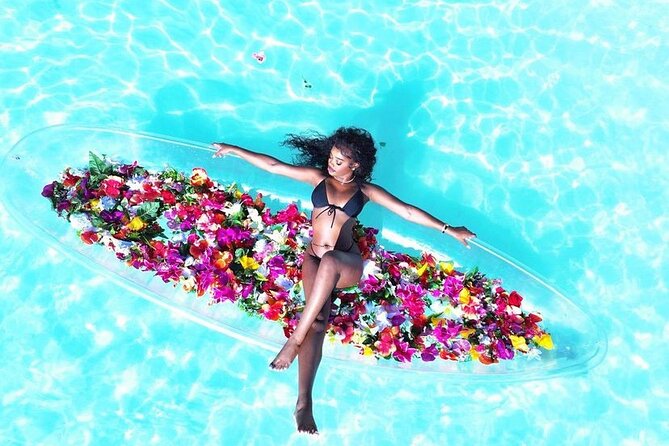 Clear Kayak Photoshoot in Turks and Caicos Islands Providenciales - A Photo Session Built Around the Kayak