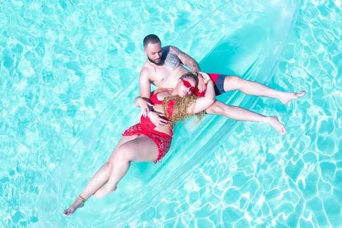 Couples Clear Kayak PhotoShoot Grand Turk Island - Meeting near Local Village and the cruise port