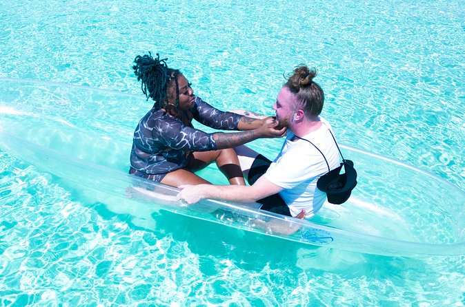 Couples Clear Kayak PhotoShoot Grand Turk Island - Who will get the most from this experience