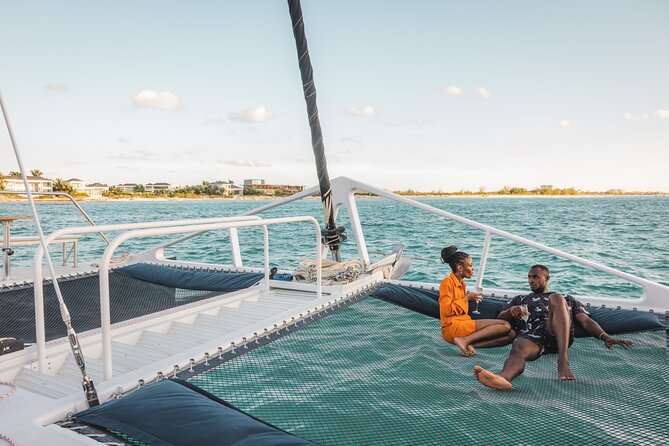 Deluxe Sunset and Saxophone Sail on Luxury Lady Grace Catamaran - What the $179 price really buys
