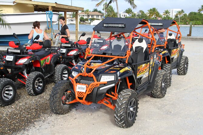 Famous East Island UTV Tour - The 40-foot limestone sinkhole on Sea Sage Hill Road