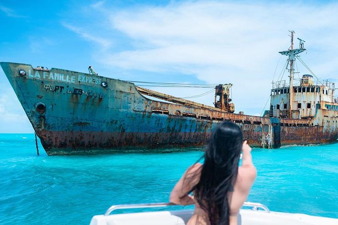Full day 7hours- beach bbq, snorkel, Iguana island, half moon bay pine cay, Fun! - What the private price really means