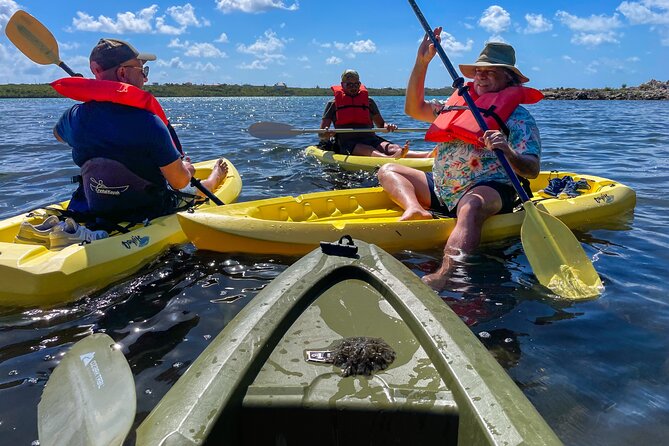 Full Day Clear Kayak Rental Grand Turk - Meeting Compton and getting comfortable on the water