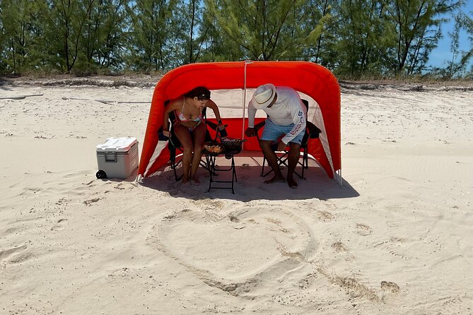 Full-Day Private Island Getaway in the Turks and Caicos Islands - Beach time is the main event