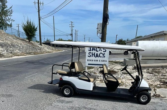 Golf Cart Rental in Grand Turk (6-seater) - A Practical Grand Turk Route