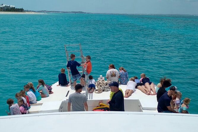 Group Reef, Beach and Sandbar Tour from Providenciales - Setting out from Grace Bay for a reef morning