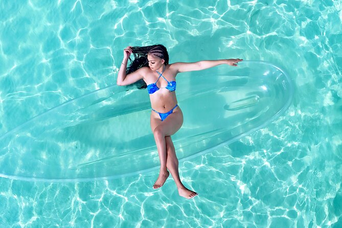 Instagram-Ready Clear Kayak Drone Photoshoot, Turks & Caicos - Why this clear kayak session works