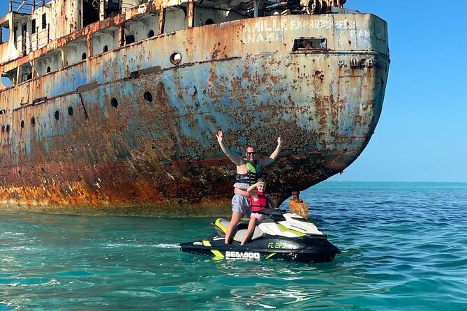 Jet Ski Tour or Jet Ski Rental in Providenciales - Wildlife stops with iguanas and starfish