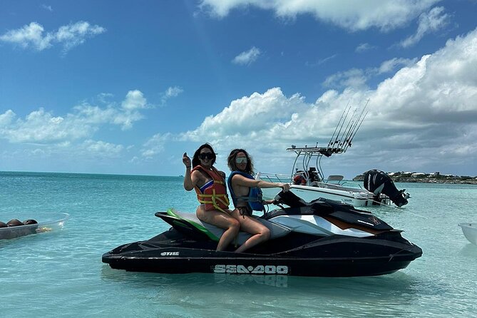 Jet Ski Tour or Jet Ski Rental in Providenciales - The cliff-jumping option