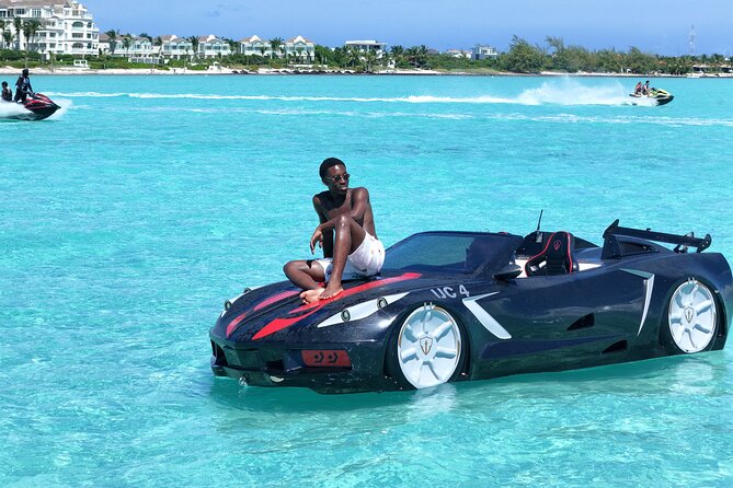 JetCar Drone Photo Video Shoot experience in Turks Caicos - Twenty minutes of driving and posing