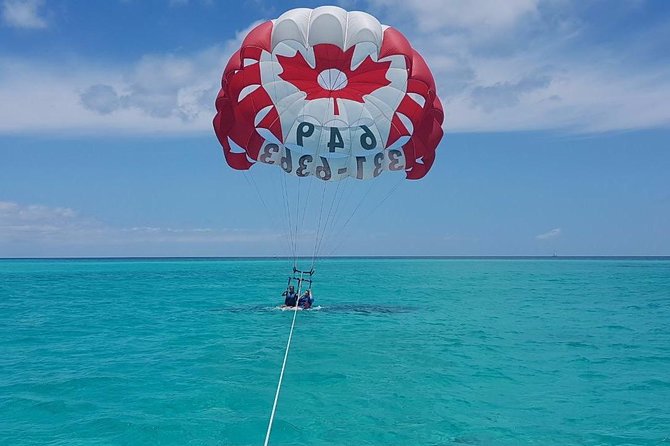 Key to the Sea Parasailing- Birds Eye View of the Best Beach in the world - Timing, pickup, and the short-outing question