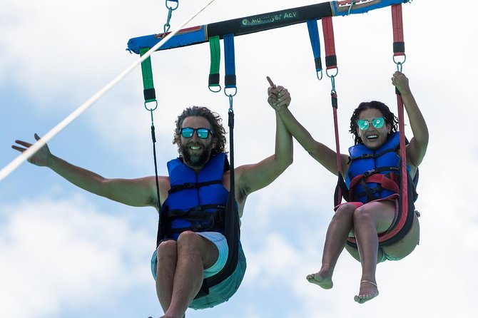 Parasailing Adventure from Providenciales in Turks and Caicos - Meeting the Boat at a Grace Bay Beach Location