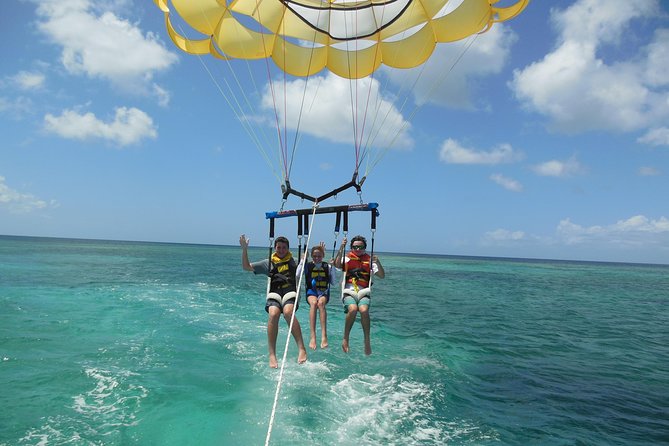 Parasailing Grand Turk - What you see at 500 feet