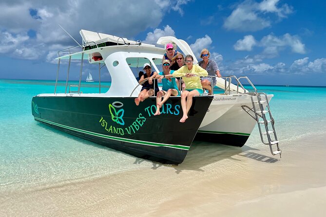 Private 4 Hour Power Catamaran Excursion in Grace Bay - Half Moon Bay and Iguana Island