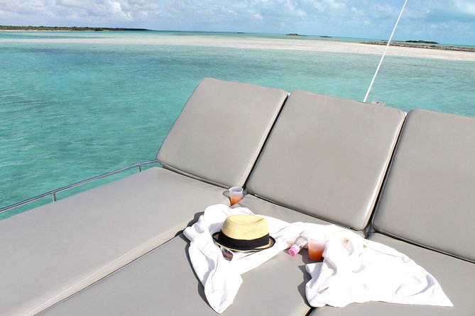 Private 4 Hour Power Catamaran Excursion in Grace Bay - Who will get the most from this $1,800 charter