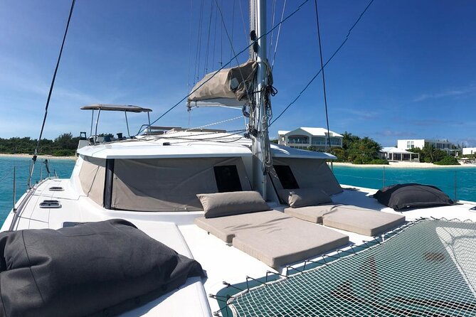 Private Afternoon Tour Catamaran 44 Big Ben - Walking from Pine Cay to Half Moon Bay