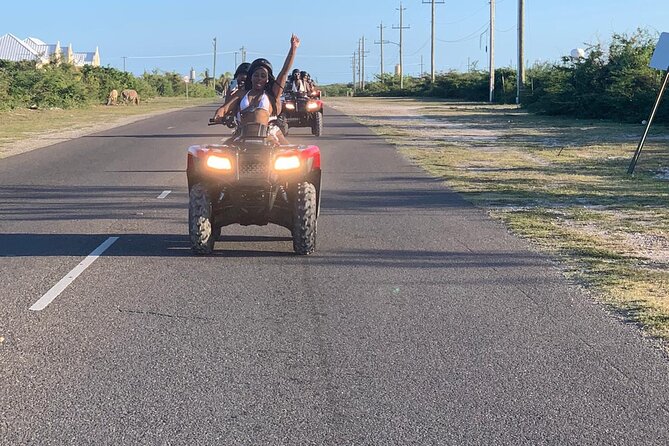 Private ATV Adventures at Island of Grand Turk - Guides Max and Marshall add the human element