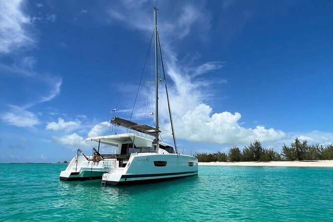Private Half-Day Catamaran Cruise, Turks and Caicos Islands - Grace Bay Beach: the famous opening scene