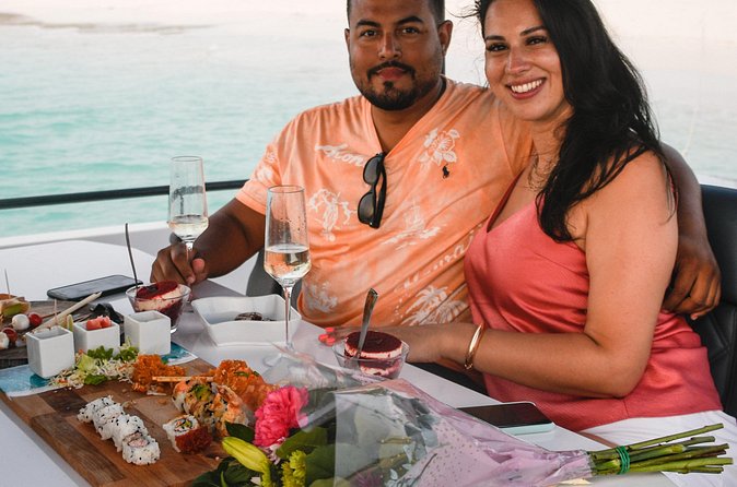 Private Sunset Dinner on the Water - Anchoring for dinner as the sun drops