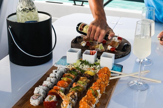 Private Sunset Dinner on the Water - Captains and the human side of the outing