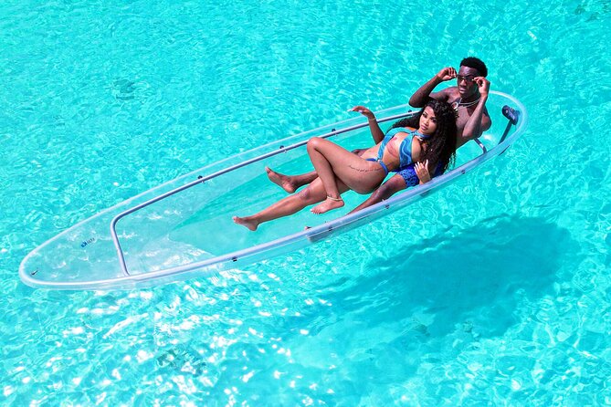 Romantic Clear Kayak Drone Photoshoot for Couples Turks & Caicos - What this clear kayak photoshoot is really like