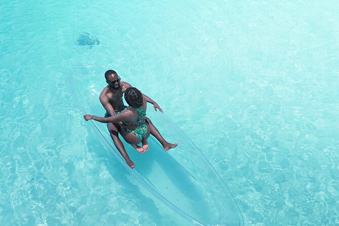 Romantic Clear Kayak Drone Photoshoot for Couples Turks & Caicos - Who will get the most from the $200 price