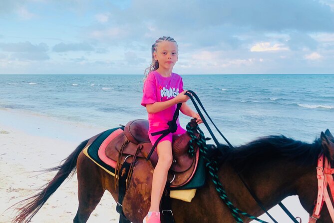 Shared Horseback Riding in Turks and Caicos - Entering the water is weather dependent