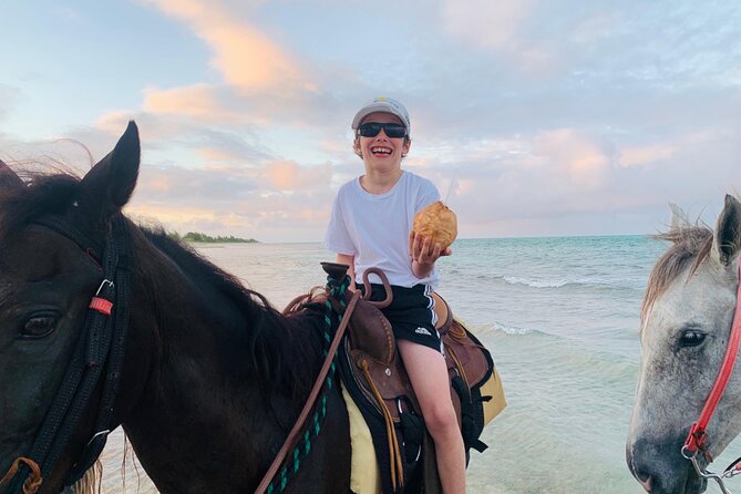 Shared Horseback Riding in Turks and Caicos - Who will enjoy this most