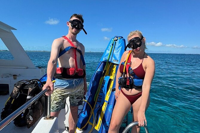 Snuba Adventure at Emerald Reef - Getting ready for the water