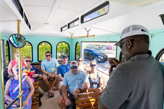 Trolley Island Tour: Conch Show, Full Lunch, History, 3.5 hours - Grace Bay closes the loop at CastAways
