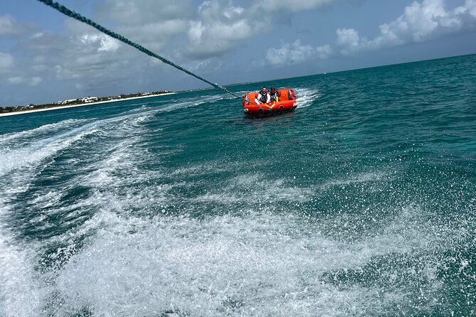 Tubing on grace bay beach Turks and caicos islands - What to bring, and what the crew provides