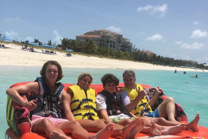 Tubing on grace bay beach Turks and caicos islands - Pickup, timing, and weather concerns