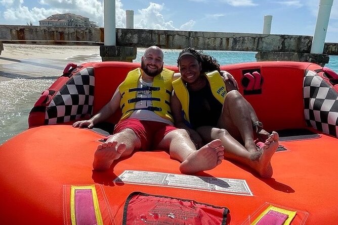 Tubing on grace bay beach Turks and caicos islands - What happens during the 15-minute ride