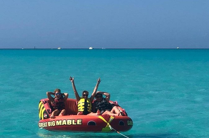 Tubing Watersport Adventure Ride Grace Bay Turks and Caicos - The small details that make the ride easier