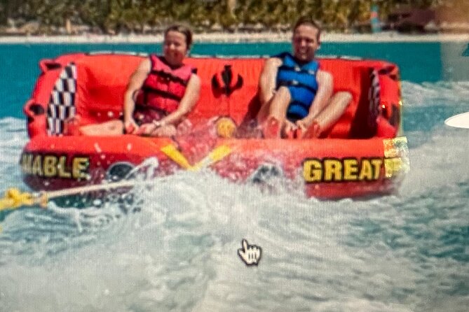 Tubing Watersport Adventure Ride Grace Bay Turks and Caicos - What the 20-minute tubing ride feels like