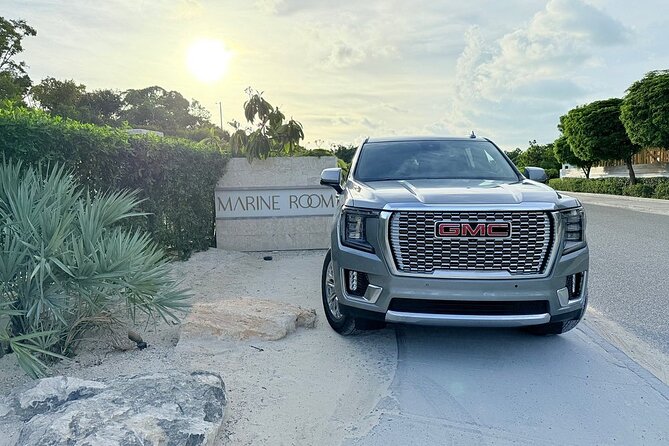 Turks and Caicos Private SUV Airport Transportation - A calm landing at Providenciales International Airport