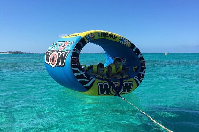 Wow Extreme Tube on Gracebay Beach Turks and Caicos Islands - Private participation, with a practical catch